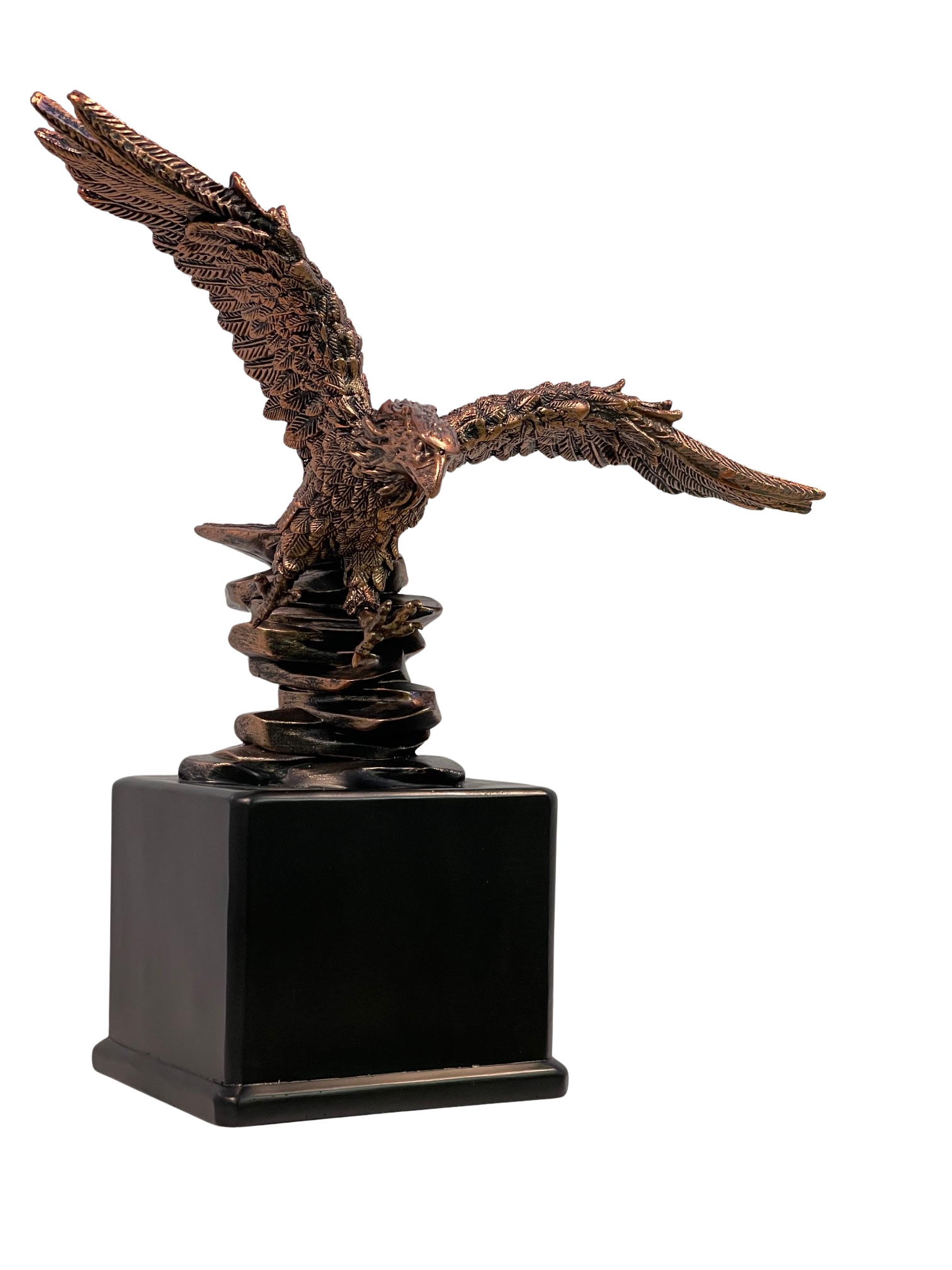 Eagle Landing Statue – Bold Patriotic & Recognition Award