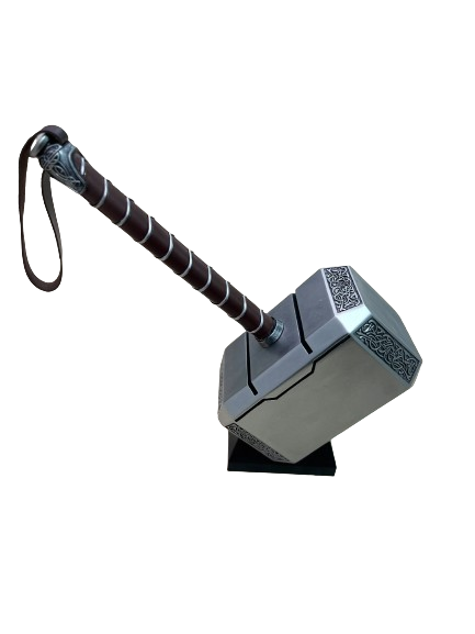 Thor Hammer - Resin - on Base (Engraving Included)