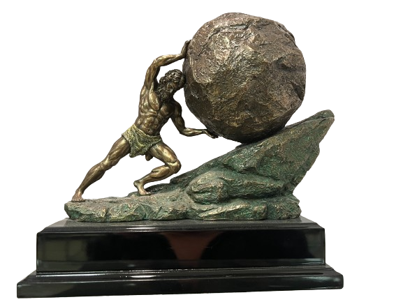 Sisyphus and the Eternal Boulder