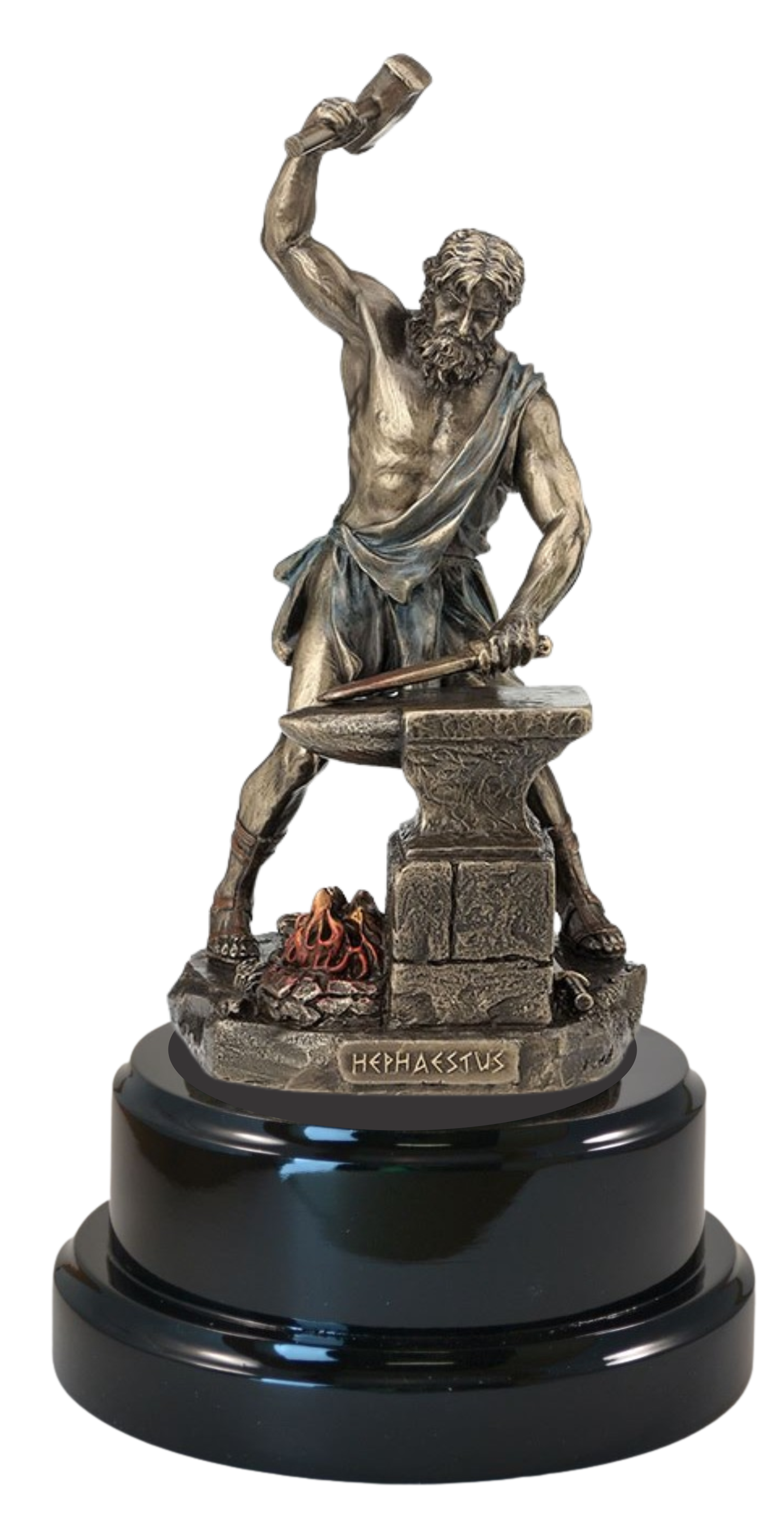 Hephaestus Greek God of Fire Statue