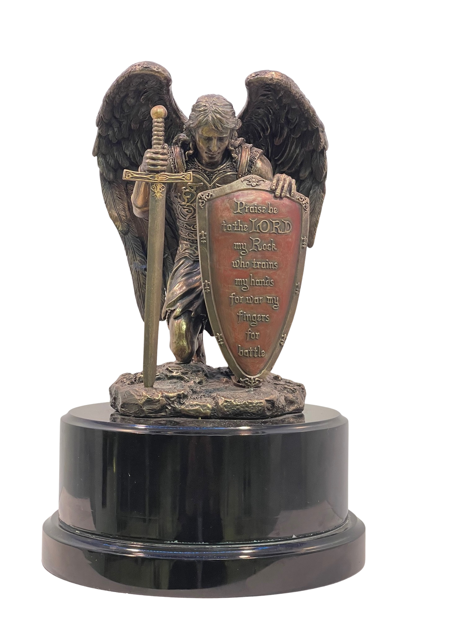 Praise Be to The Lord Statue on Base