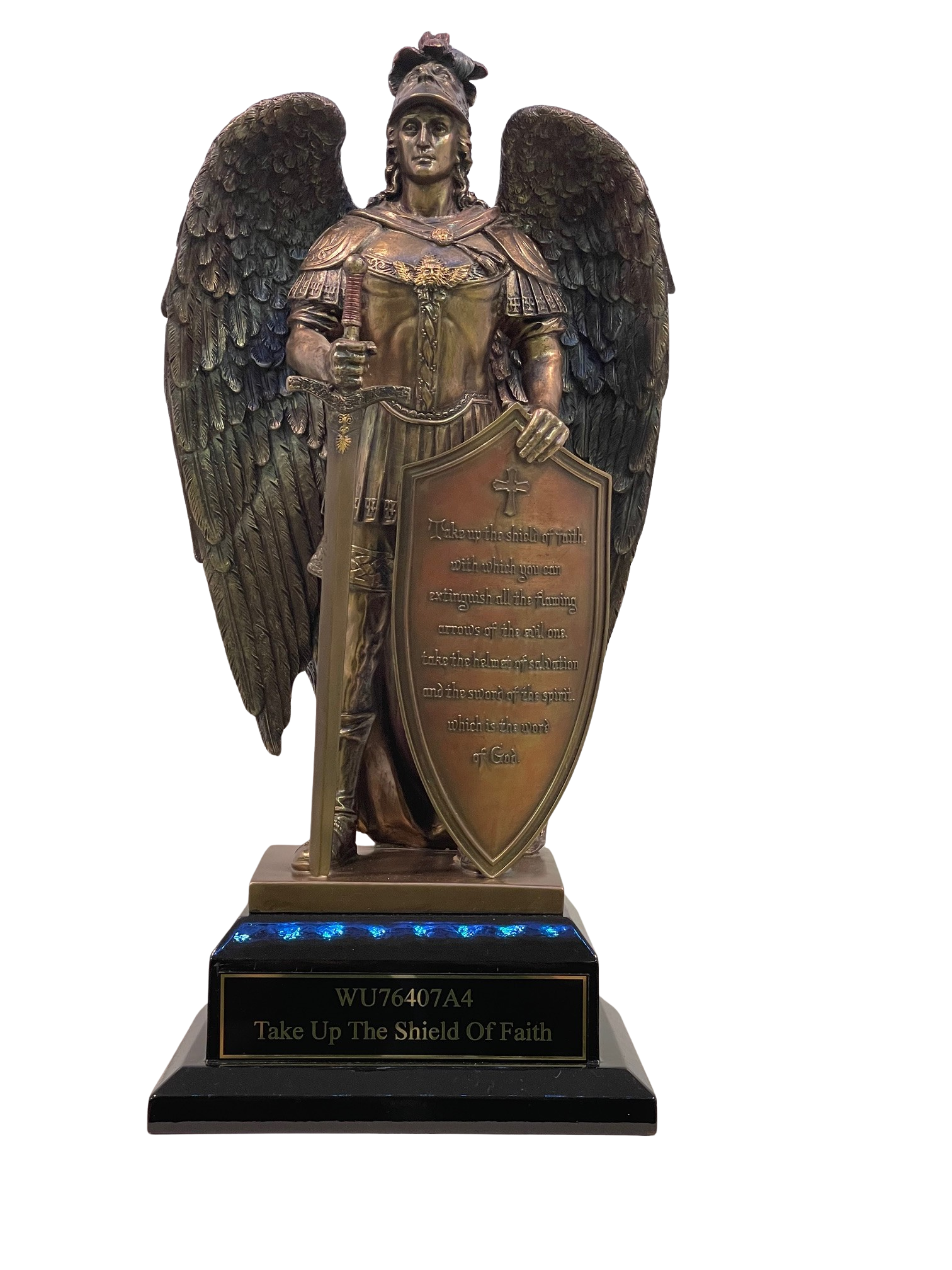 Take Up Thy Shield Sculpture