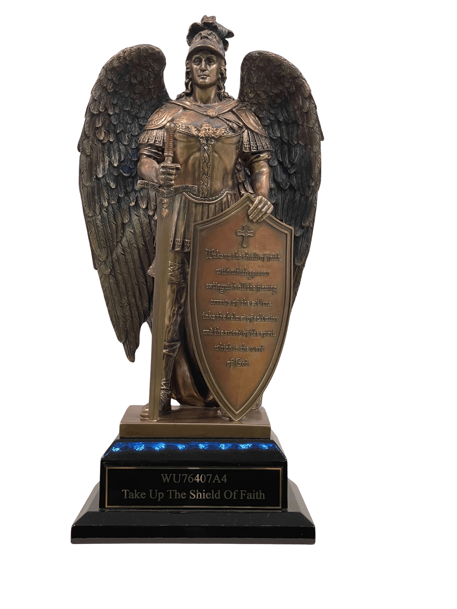 Take Up Thy Shield Sculpture The Trophy House, Inc.
