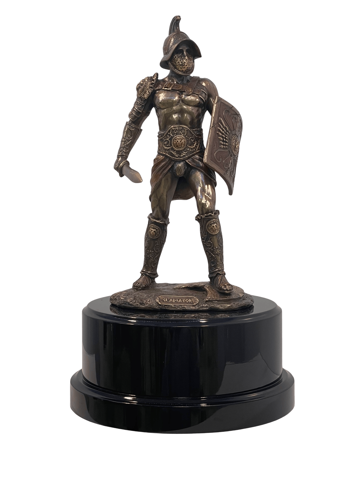 Murmillo Gladiator Spartacus with on Base The Trophy House, Inc.