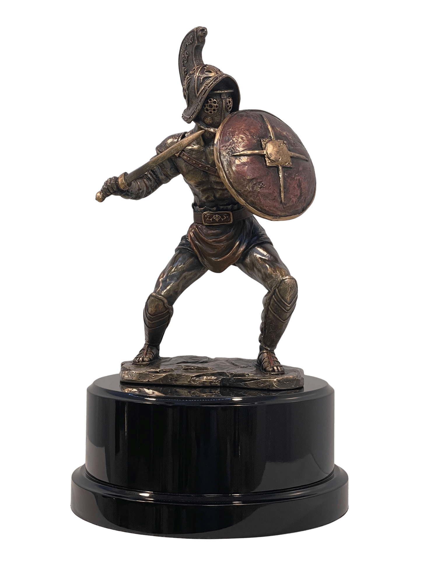 Murmillo Gladiator with Gladius on Base The Trophy House, Inc.