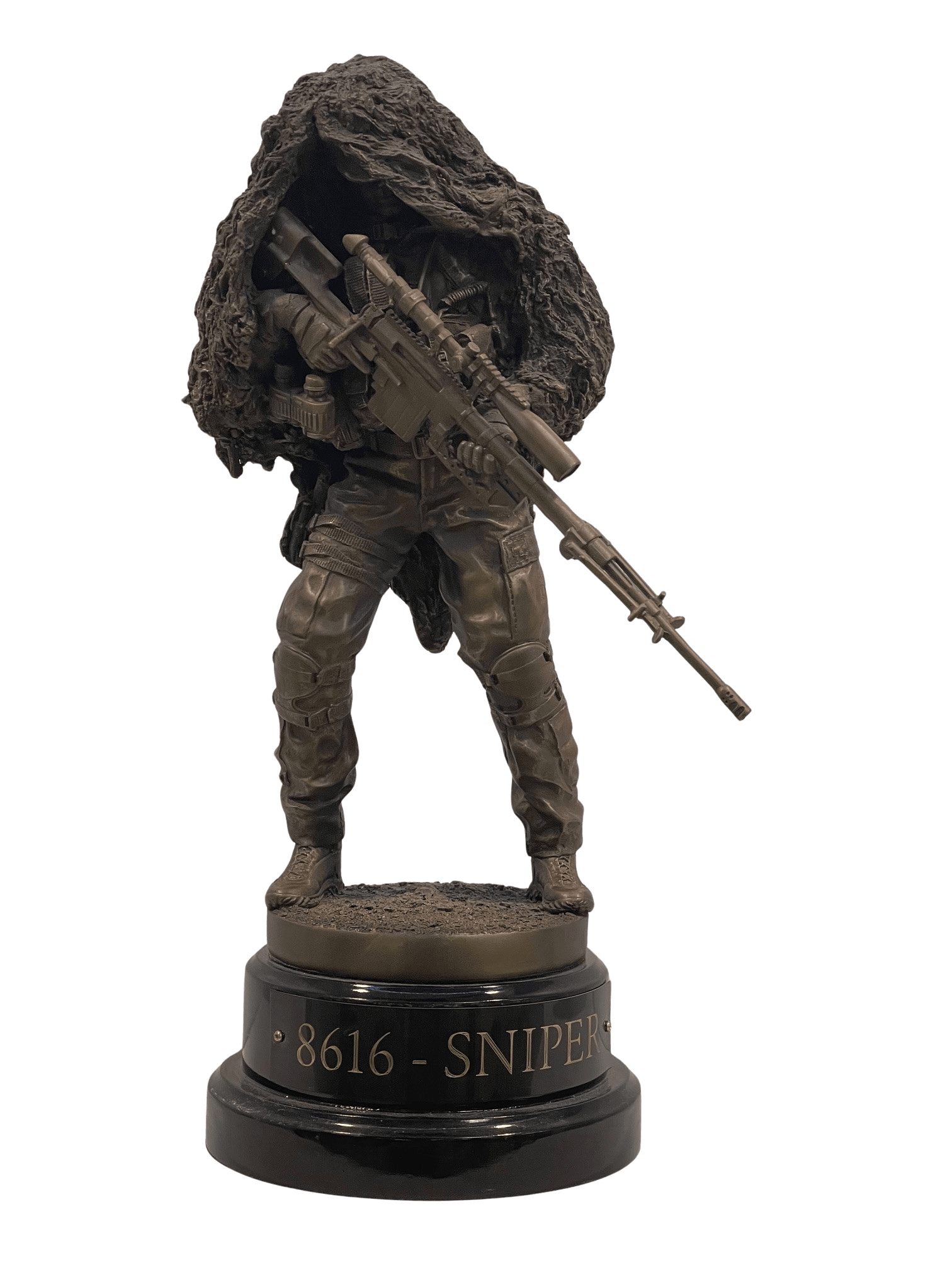 Sniper Statue The Trophy House, Inc.