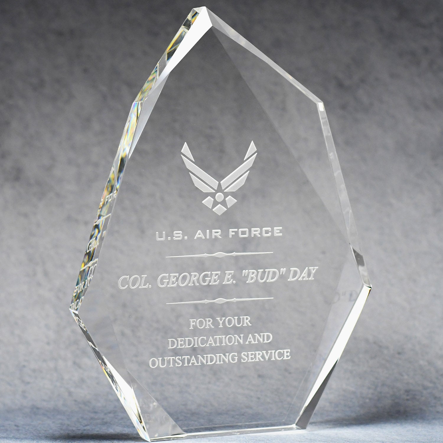 Multi-Faceted Optic Crystal Award