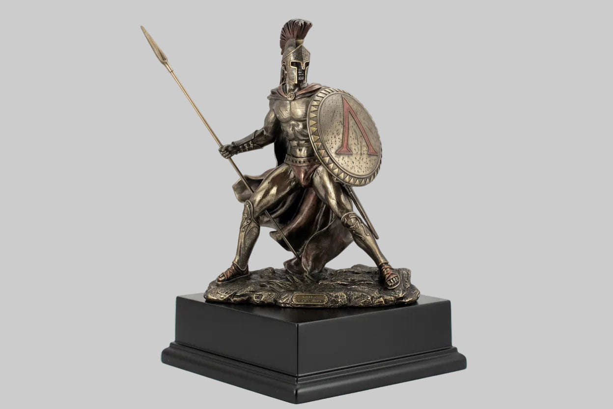 Leonidas Battle Statue The Trophy House, Inc.