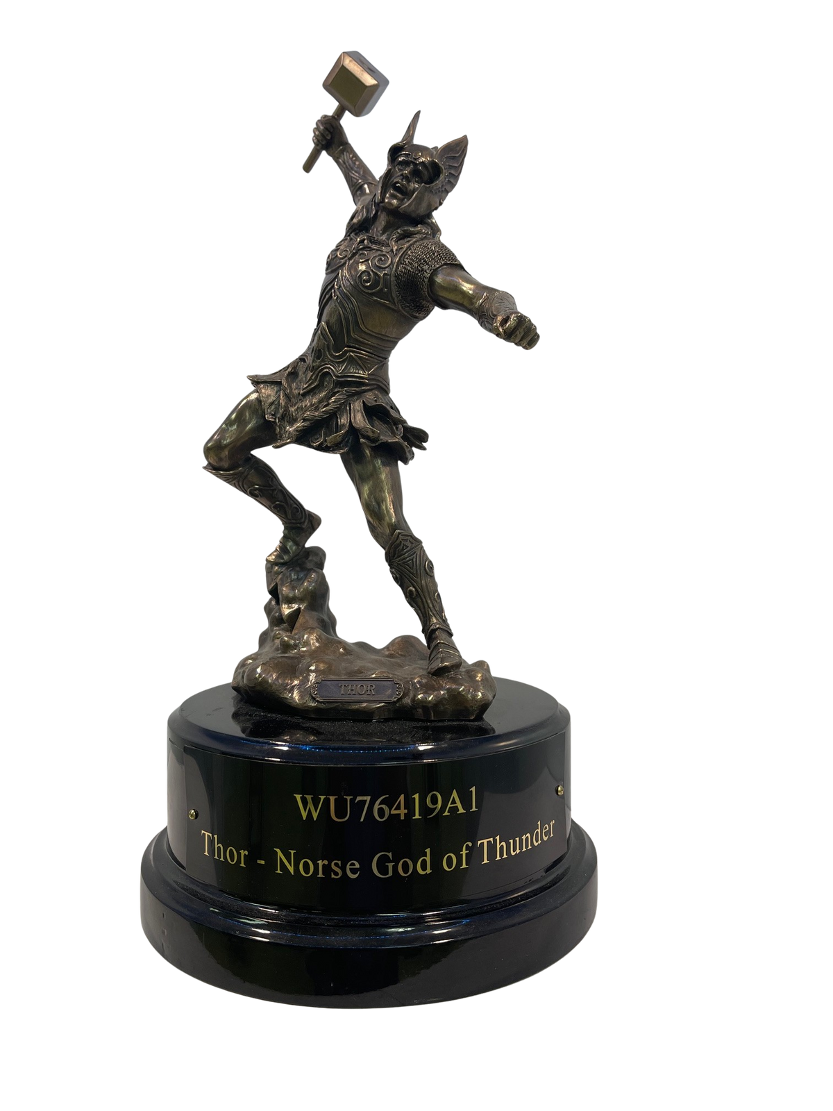 Thor with Hammer Statue | Norse Mythology Figurine